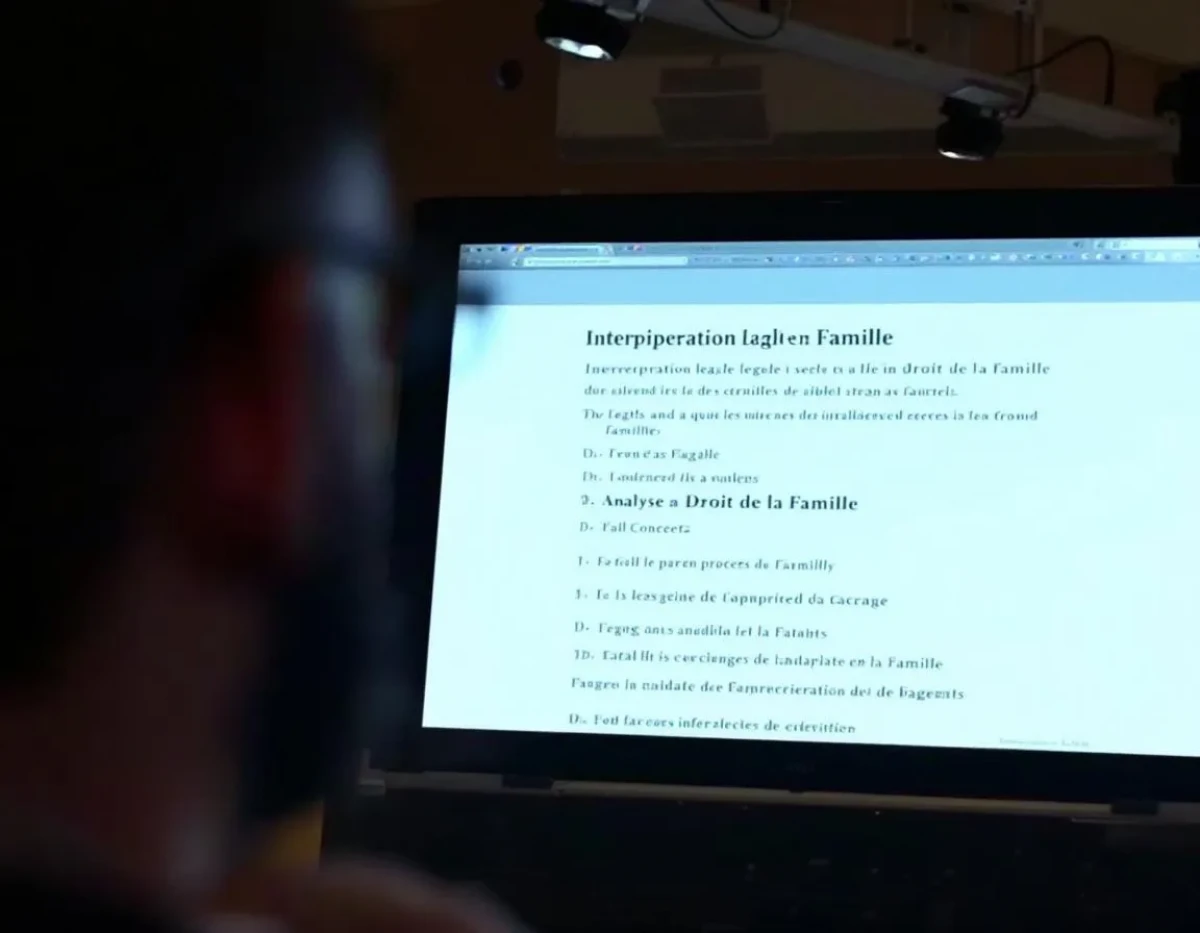 Interprétation Légale en Droit de la Famille : Analyse de Cas Concrets et Enjeux Contemporains