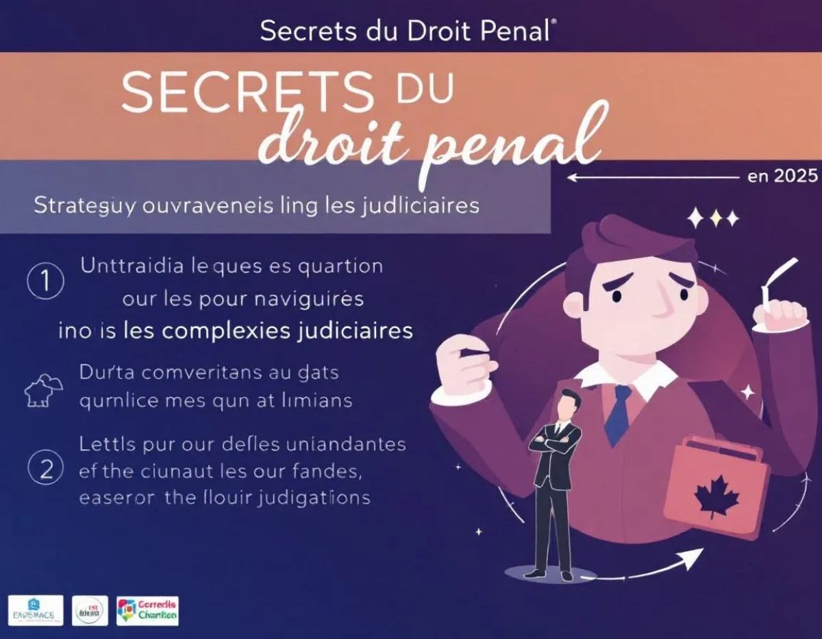 Secrets du Droit Pénal : Stratégies pour Naviguer dans les Complexités Judiciaires en 2025