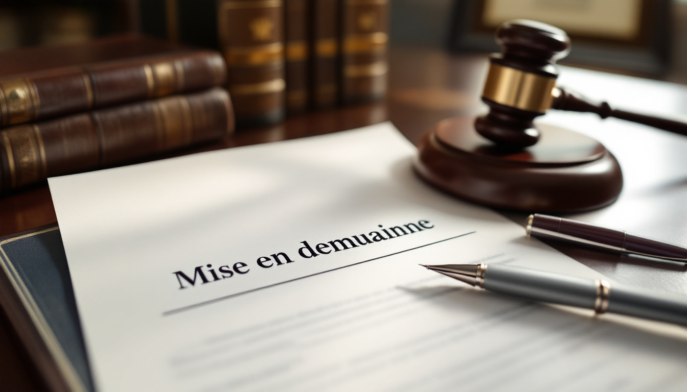 Mise en demeure : comment l'utiliser efficacement dans un litige